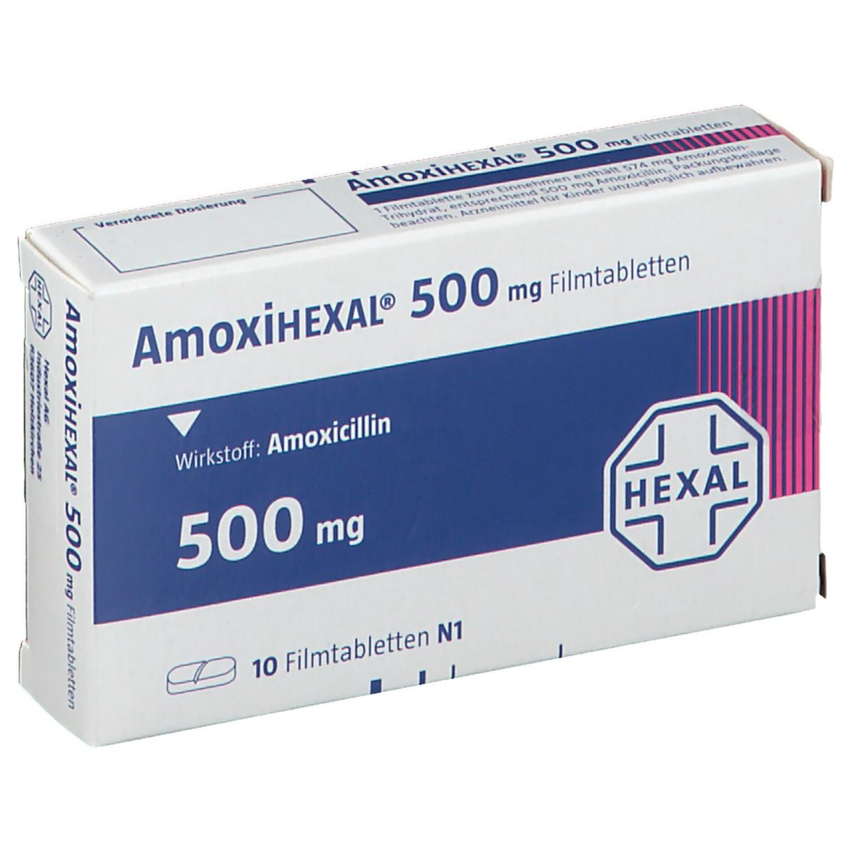 AmoxiHEXAL® 500 mg