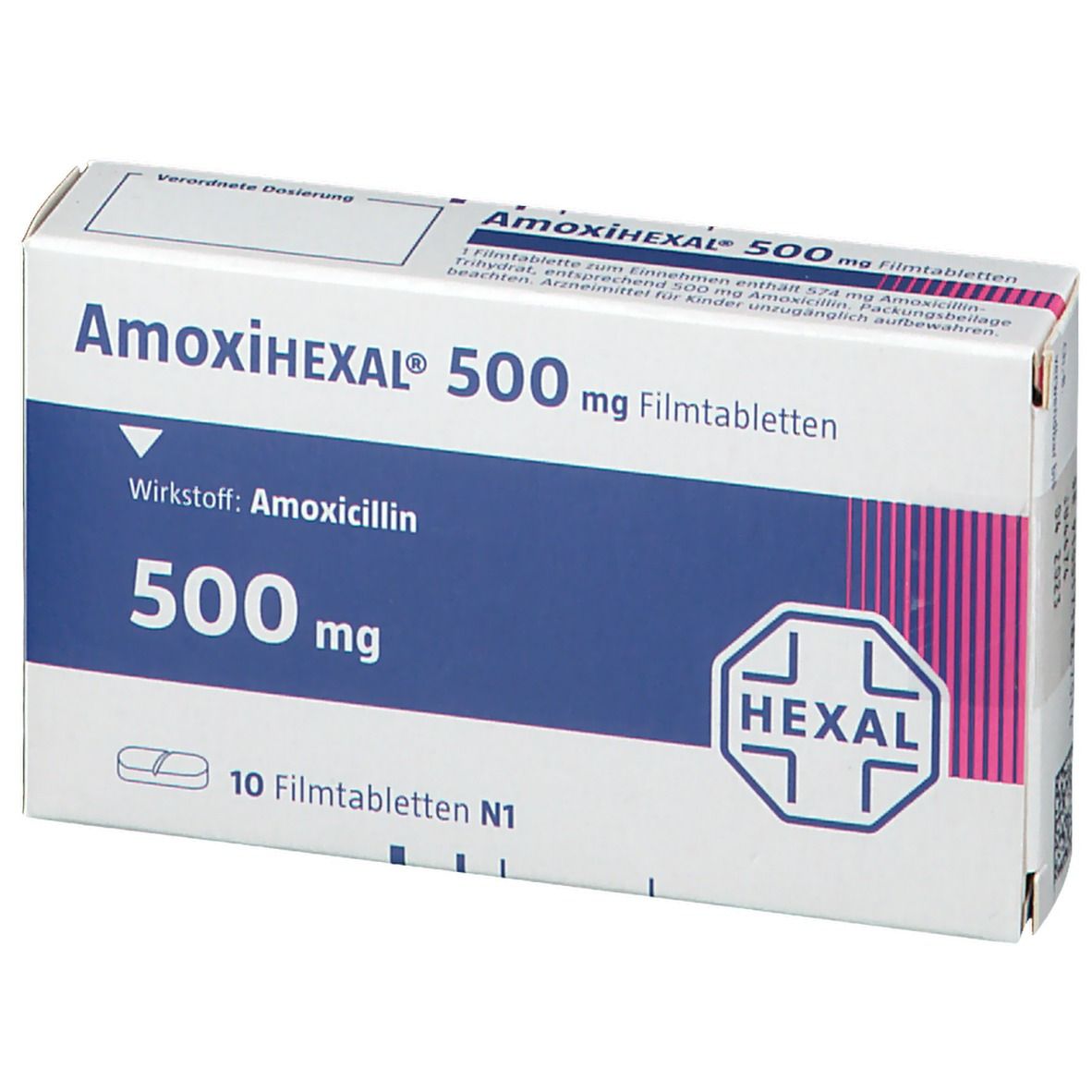 AmoxiHEXAL® 500 mg