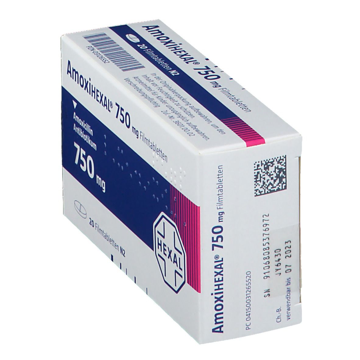 AmoxiHEXAL® 750 mg