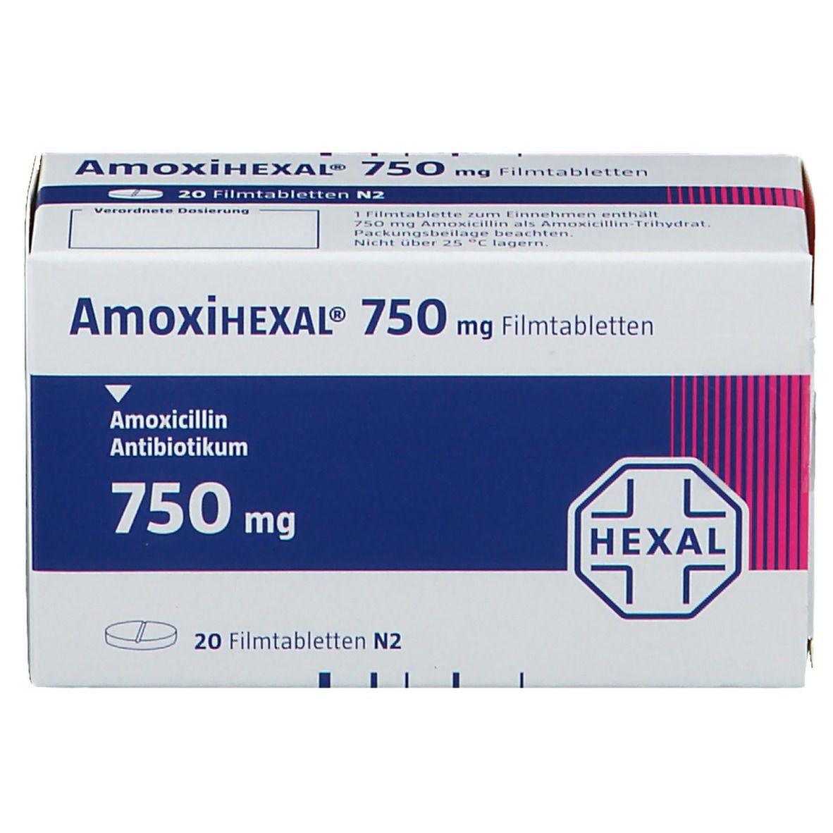 AmoxiHEXAL® 750 mg