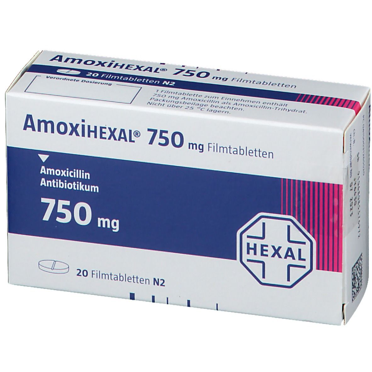 AmoxiHEXAL® 750 mg