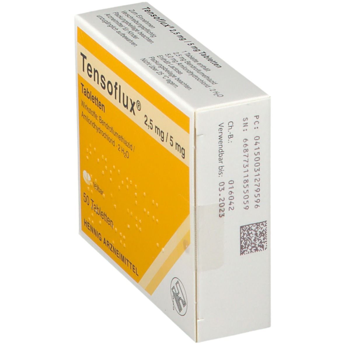 Tensoflux® 2,5 mg/5 mg