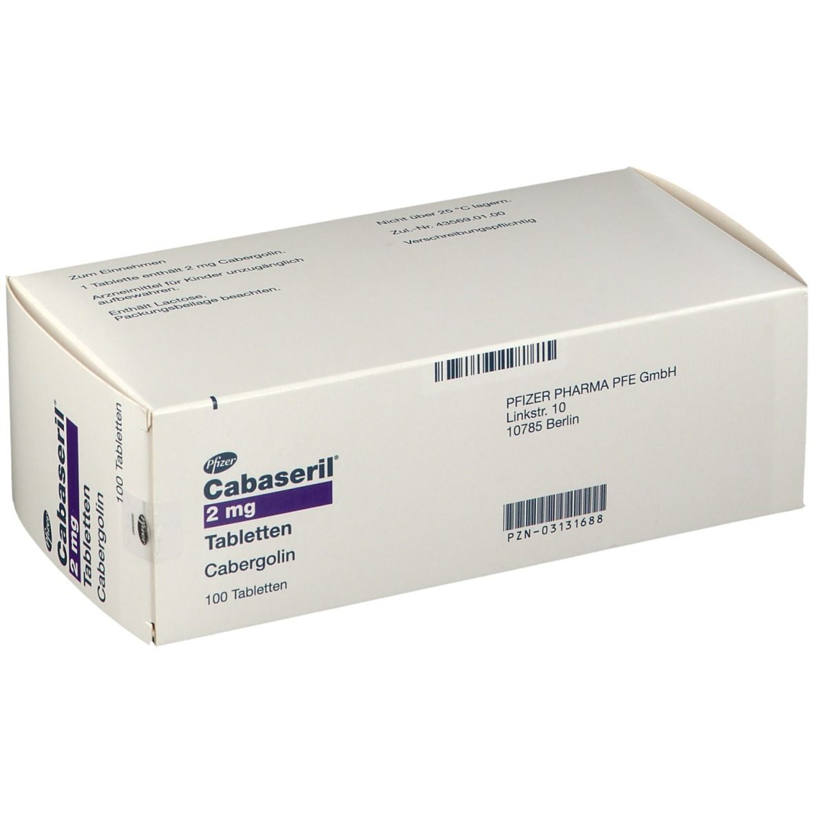Cabaseril® 2 mg