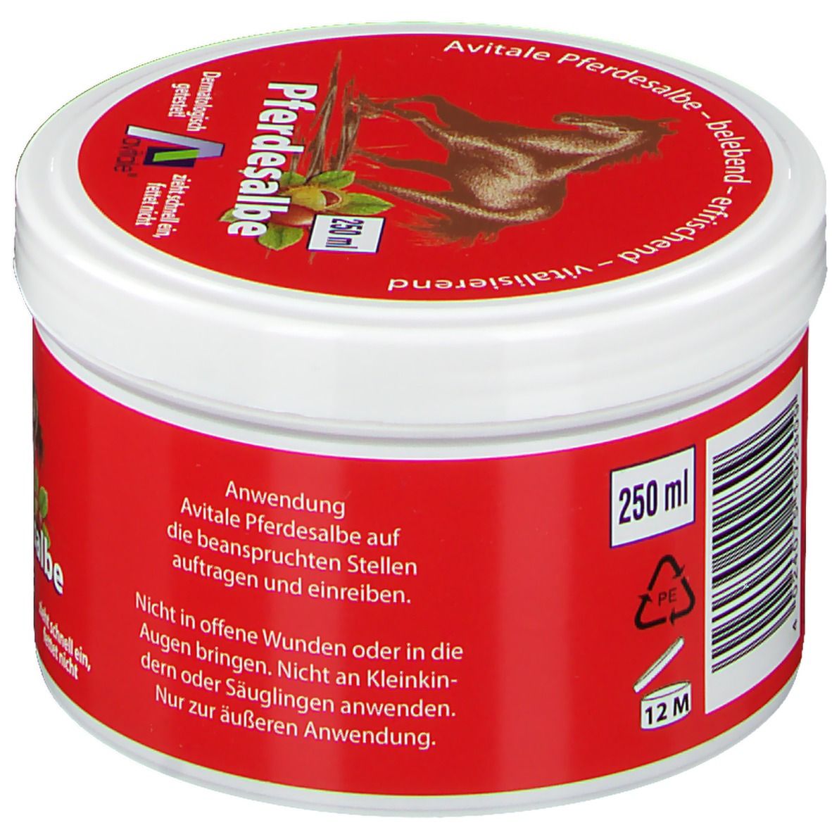 Pferdesalbe m.Rosskastanie 250 ml Salbe