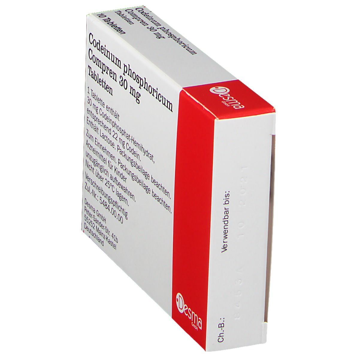 Codeinum phosphoricum Compren 30 mg
