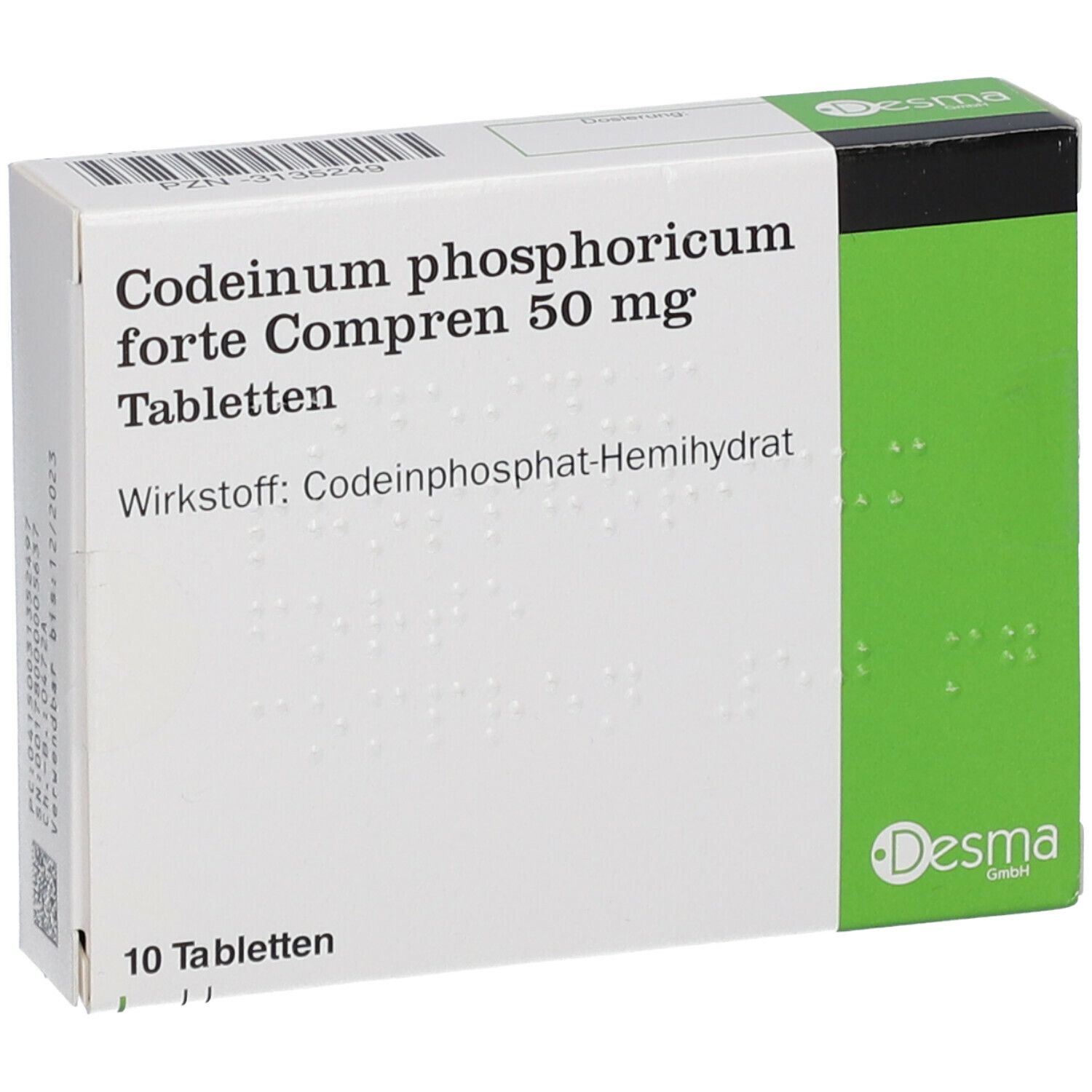 Codeinum phosphoricum forte Compren 50 mg