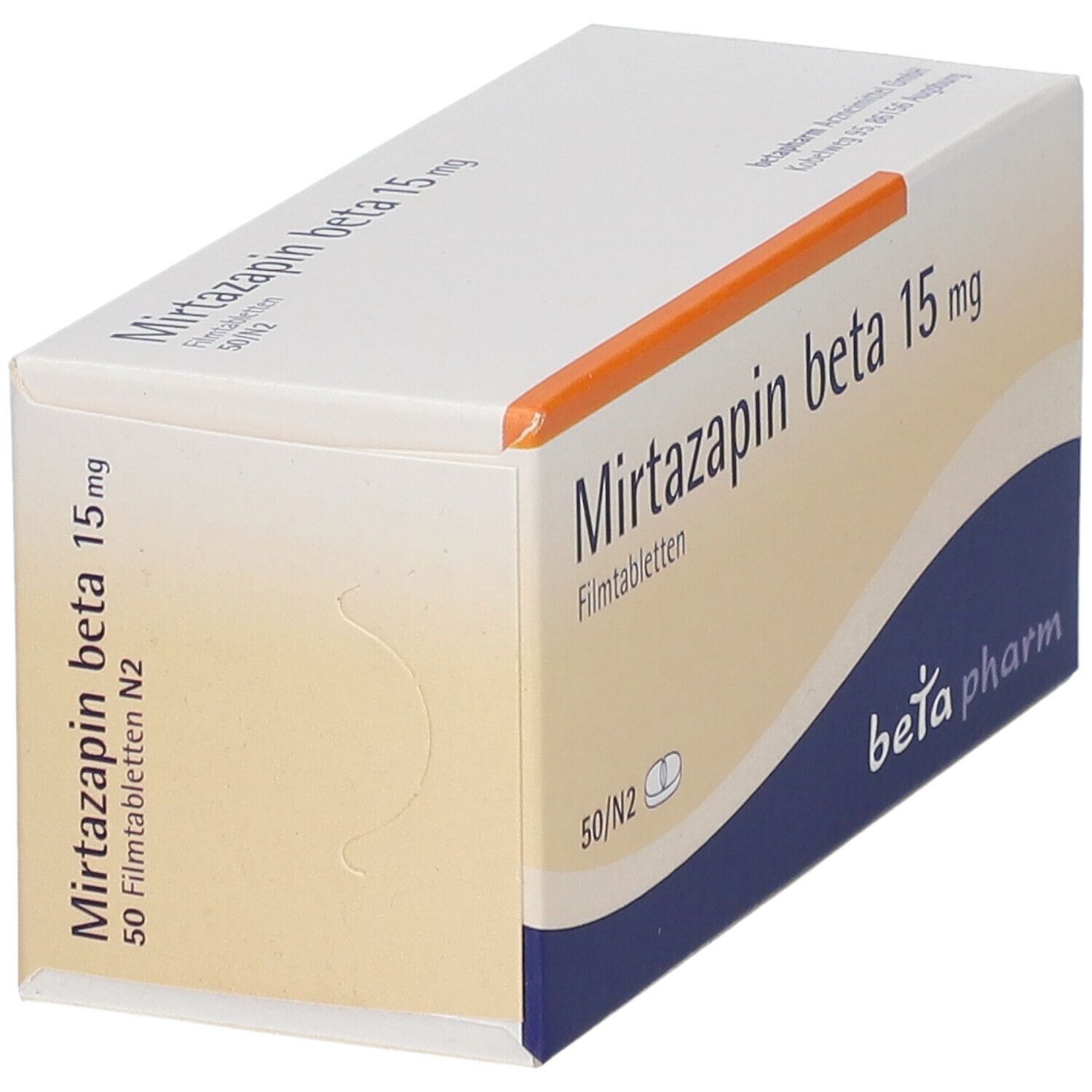 Mirtazapin beta 15 mg