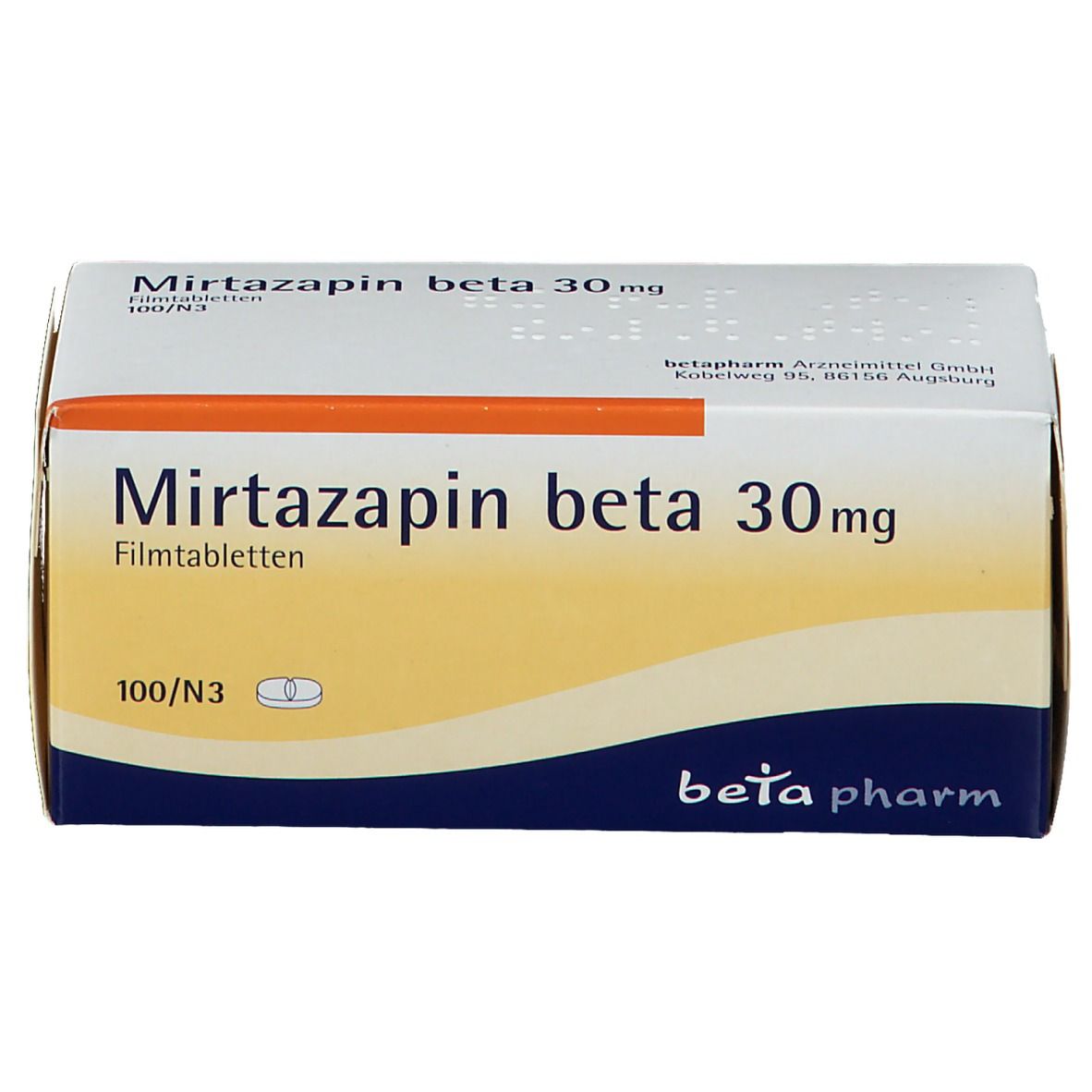 Mirtazapin beta 30 mg
