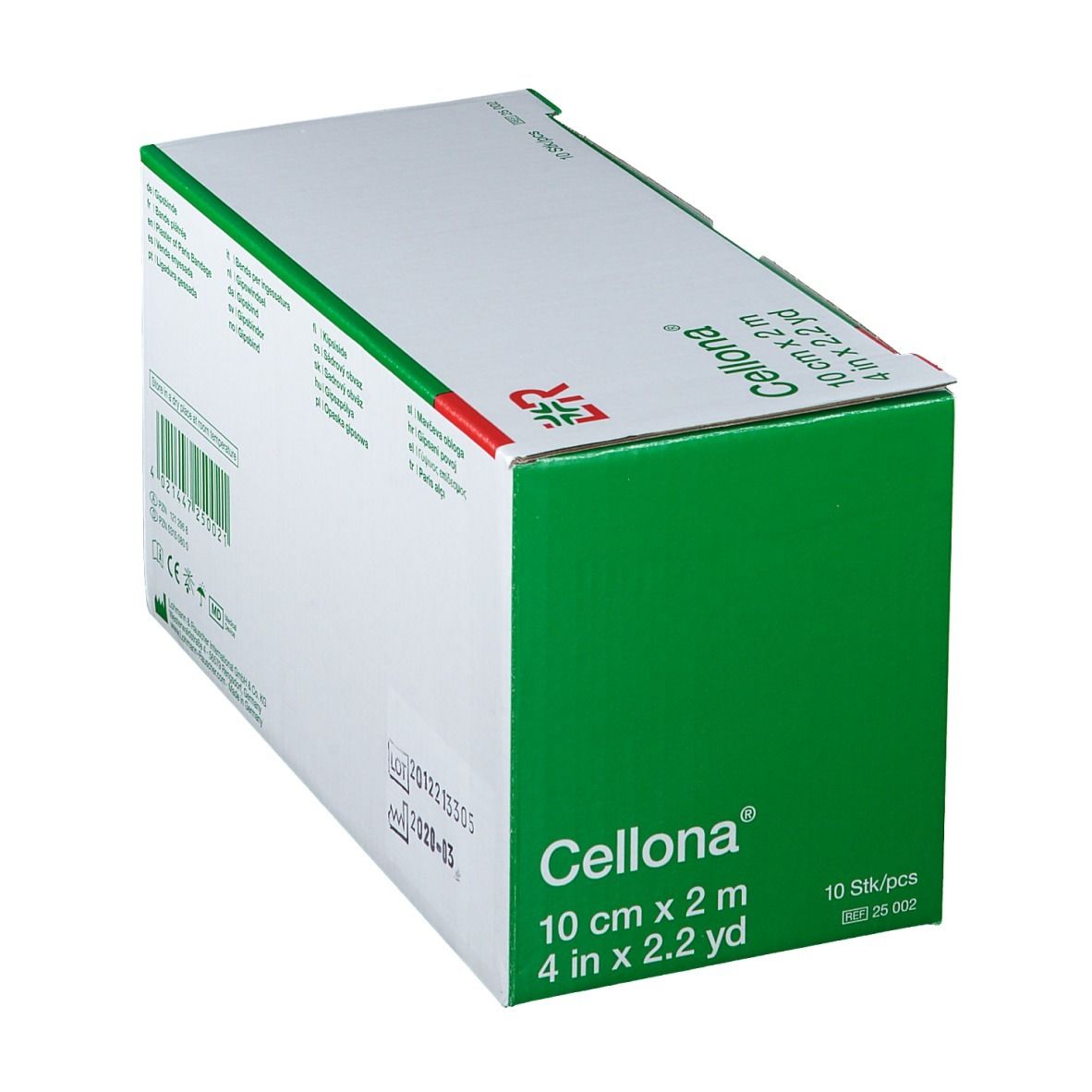 Cellona® Gipsbinde 10 cm x 2 m 2x5 St - Shop Apotheke