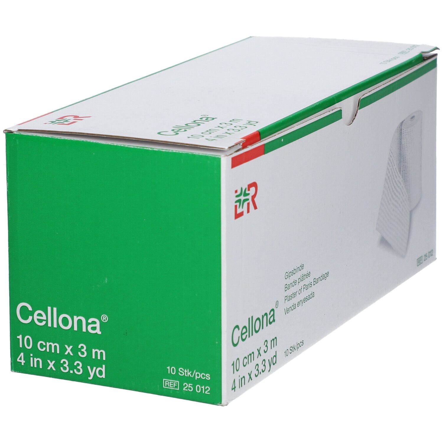 Cellona® Gipsbinde 10 cm x 3 m 2x5 St - Shop Apotheke