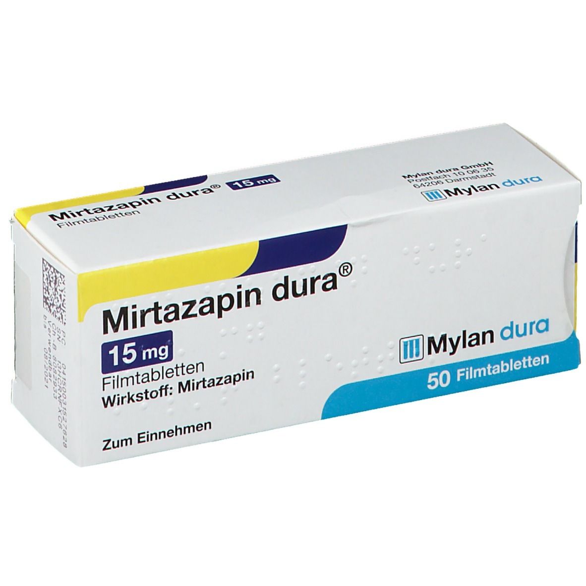 Mirtazapin dura® 15 mg