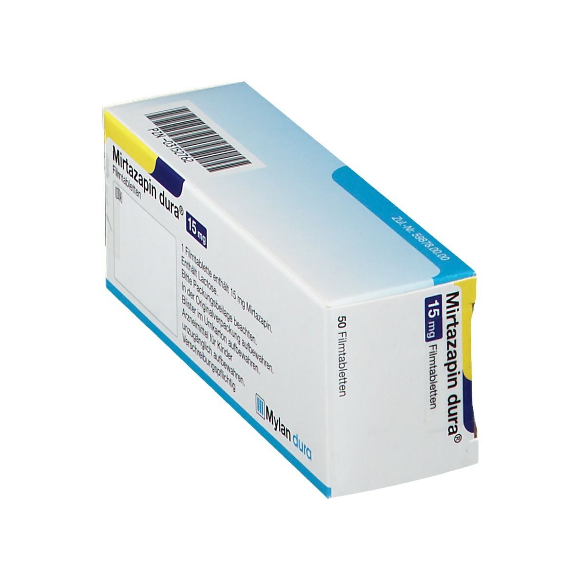 Mirtazapin dura® 15 mg