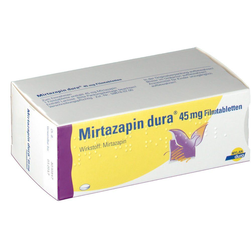 Mirtazapin dura® 45 mg