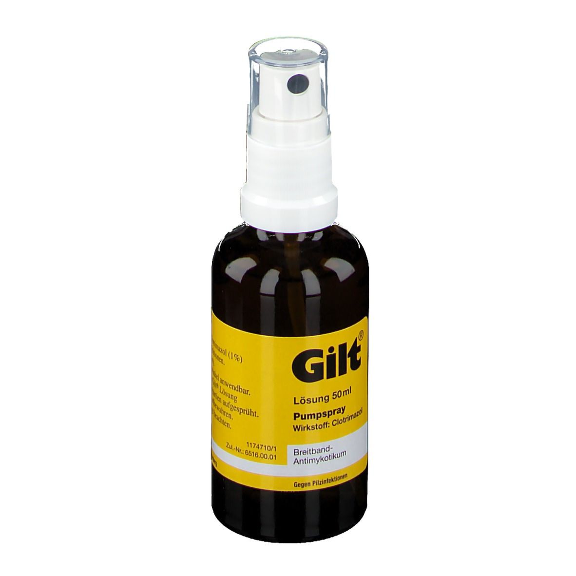 Gilt Lösung Pumpspray