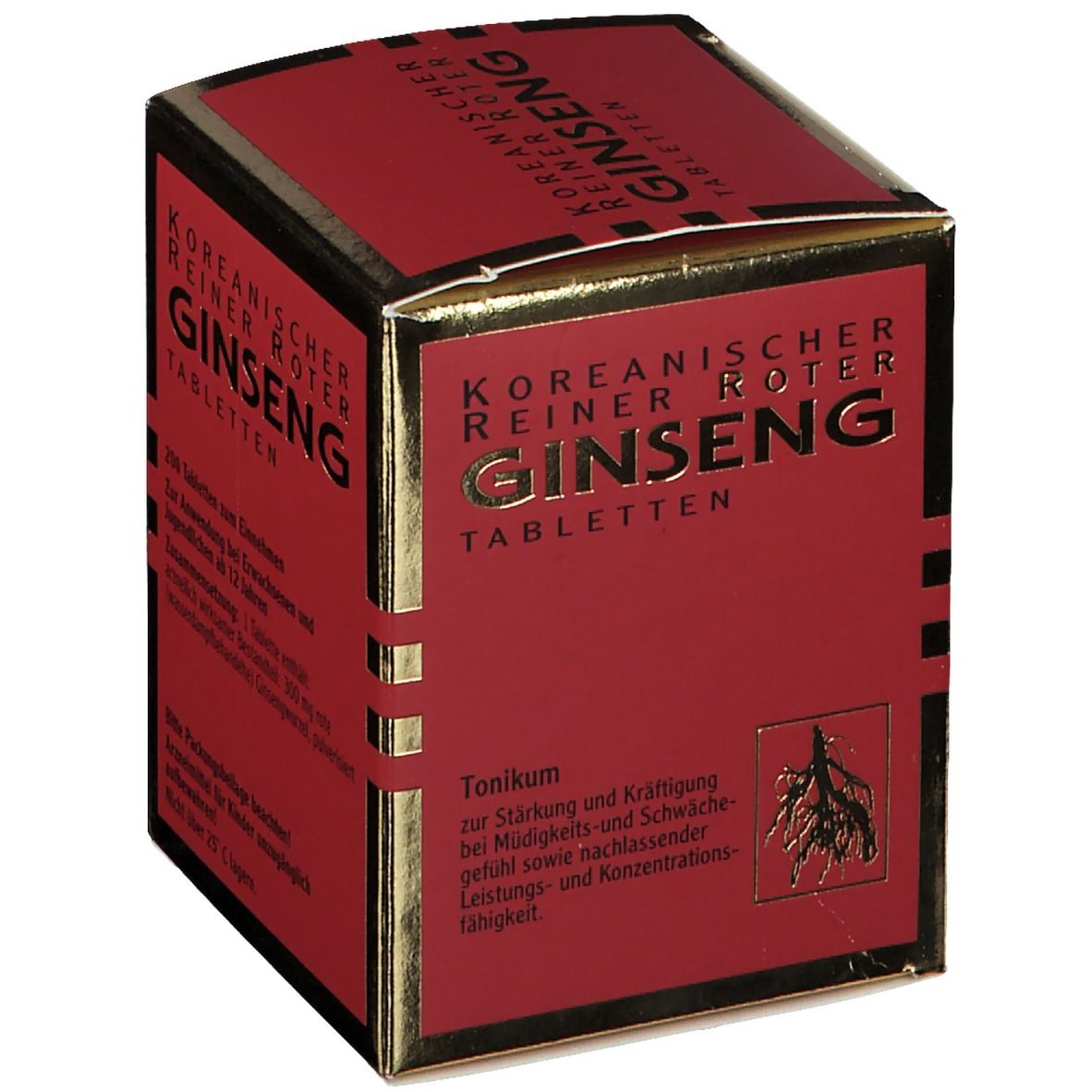 Roter Ginseng Tabletten 300 mg