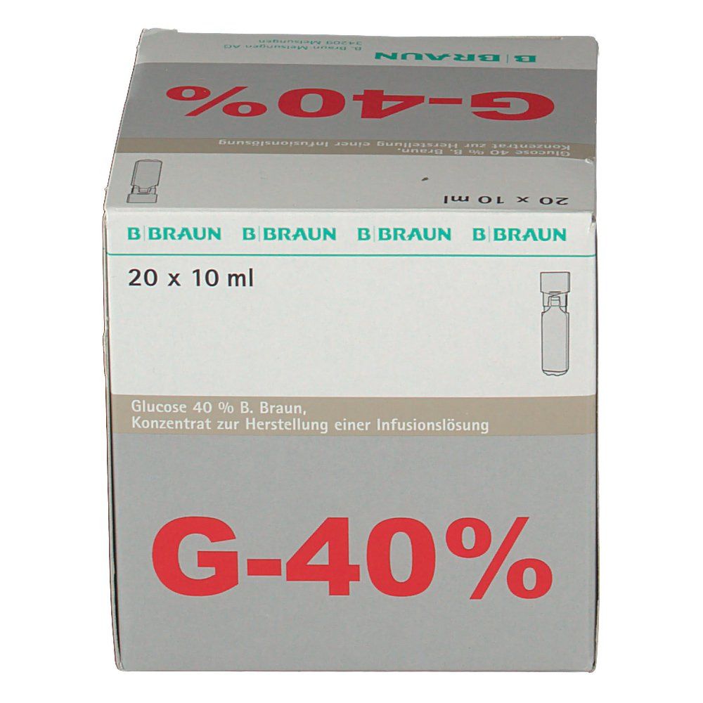 Glucose 40 % B. Braun Mini-Plasco®connect