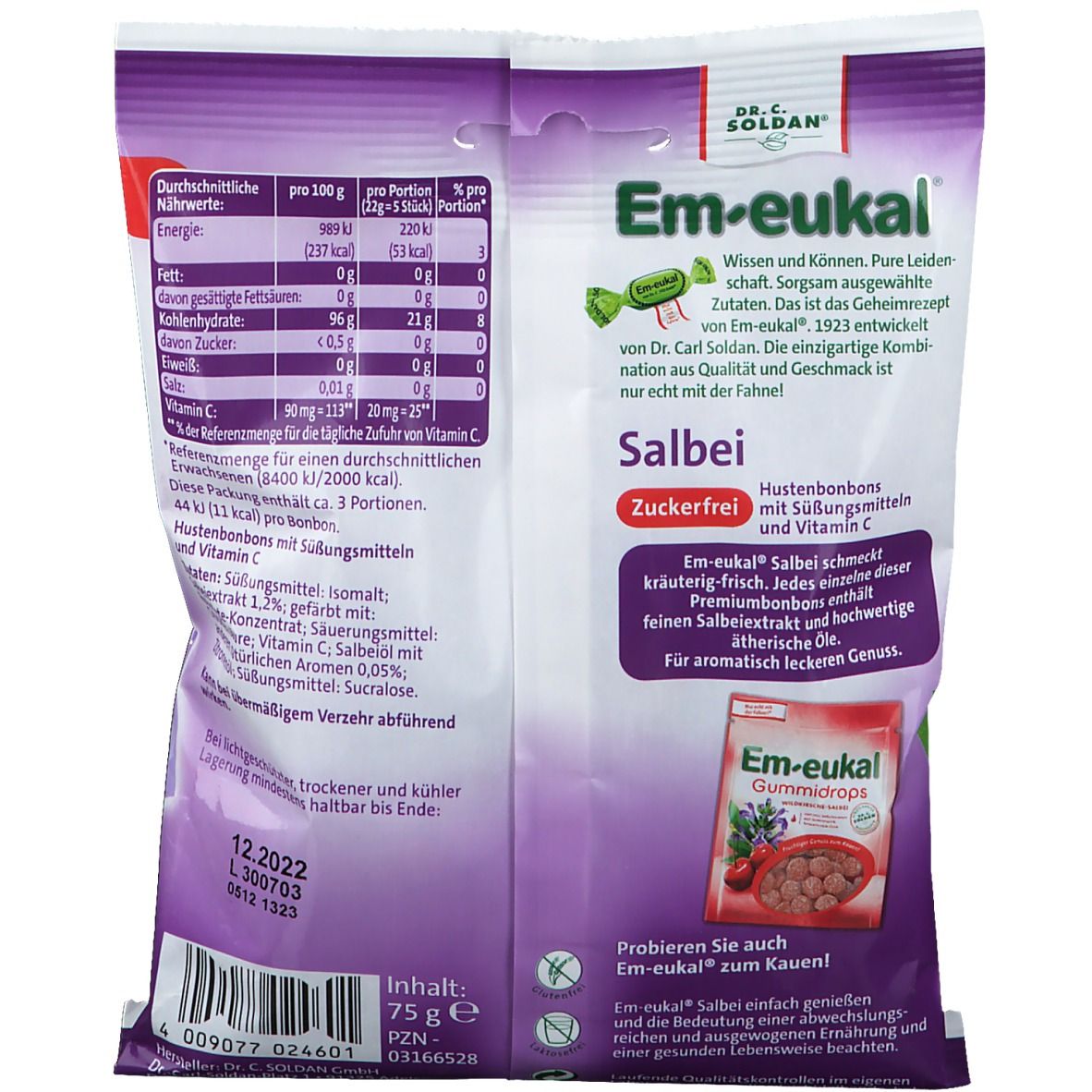Em-eukal® Salbei zuckerfrei