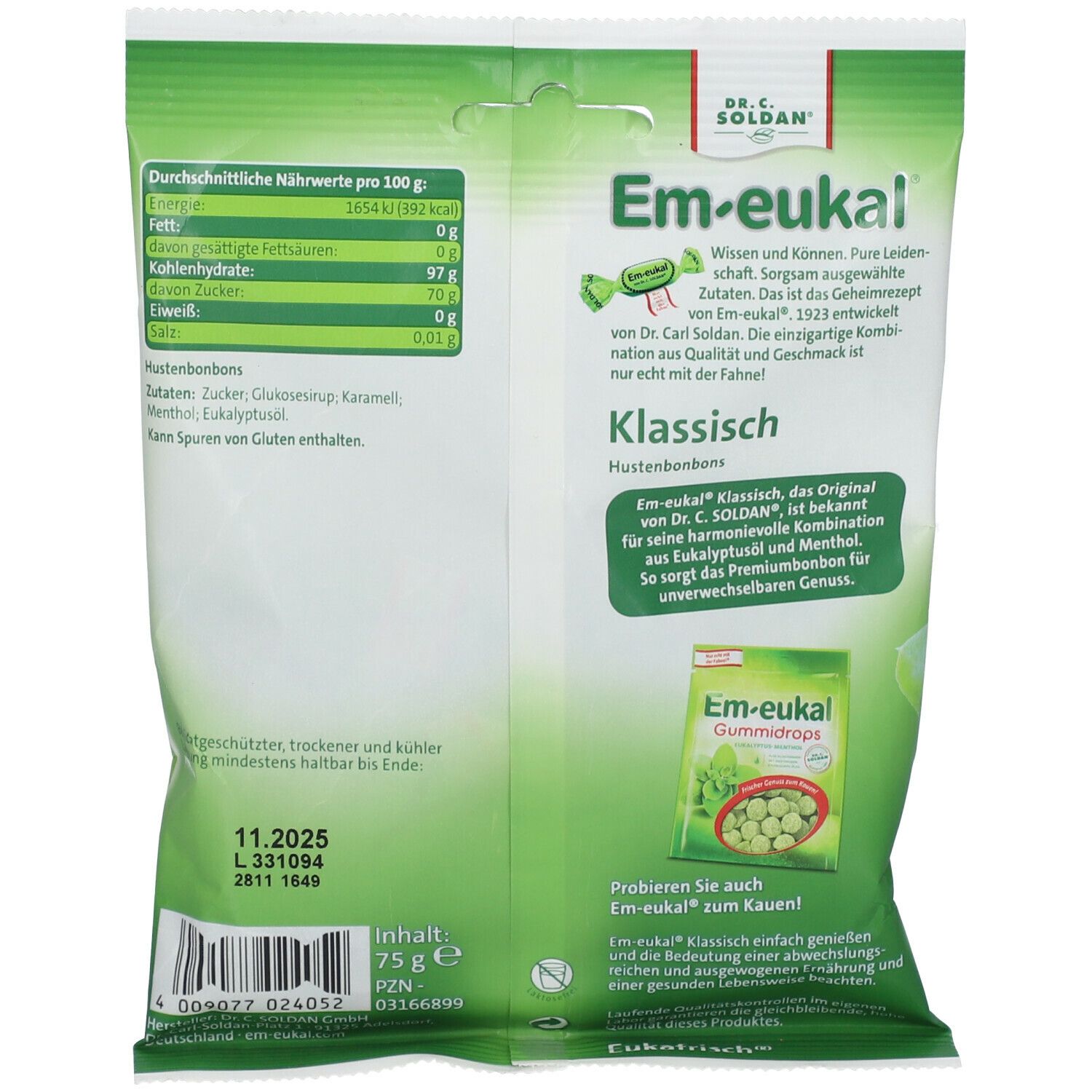  Em-eukal Salbei Zuckerfrei 75 g : Health & Household