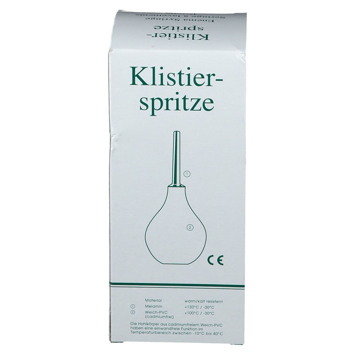 FRANK® Klistierspitzen birnförmig mit Kanüle Gr. 3 - 115 ml