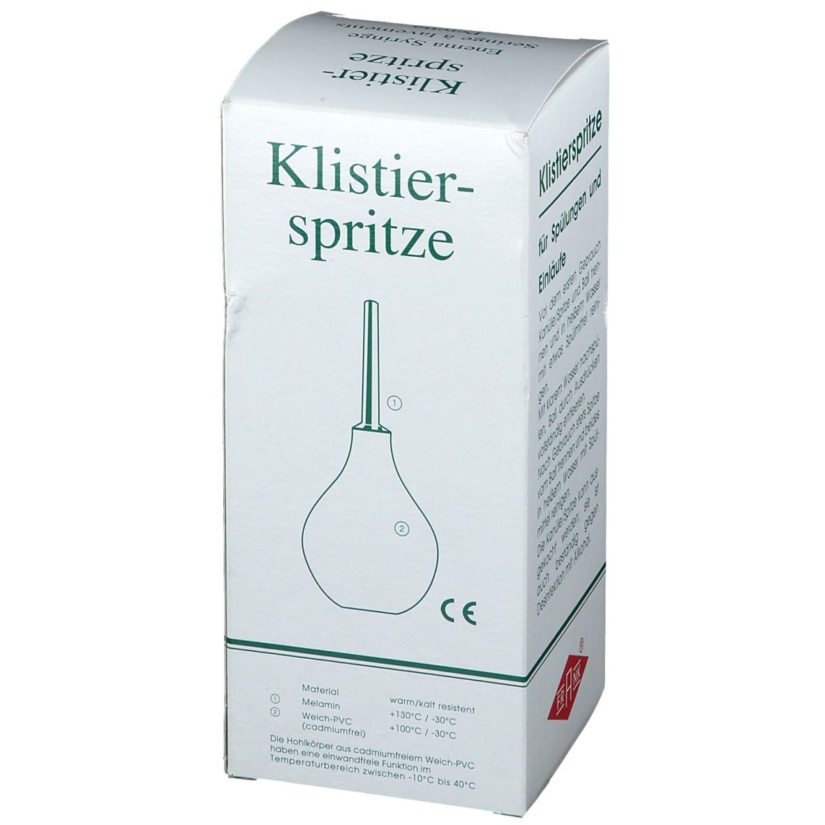 FRANK® Klistierspitzen birnförmig mit Kanüle Gr. 3 - 115 ml