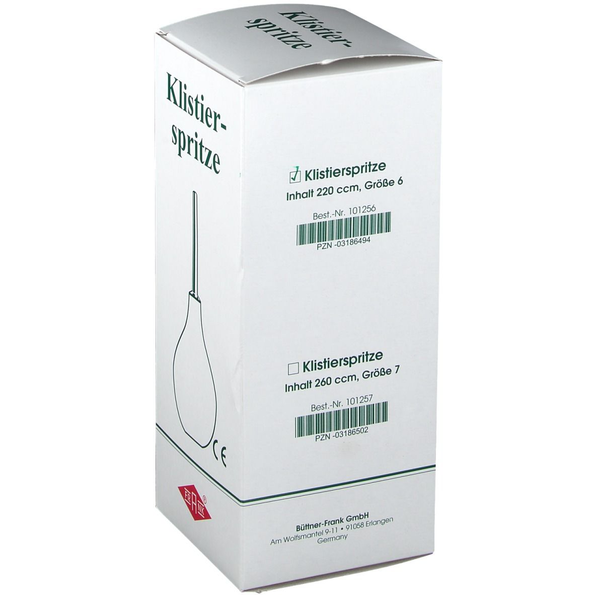 Klistierspritze classic 224 ml 1 St Klistierspritze classic 224 ml 1 St