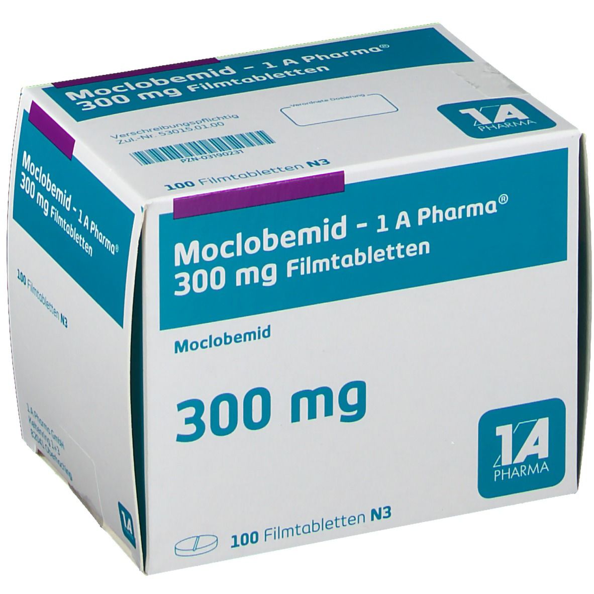 Moclobemid - 1 A Pharma® 300 mg