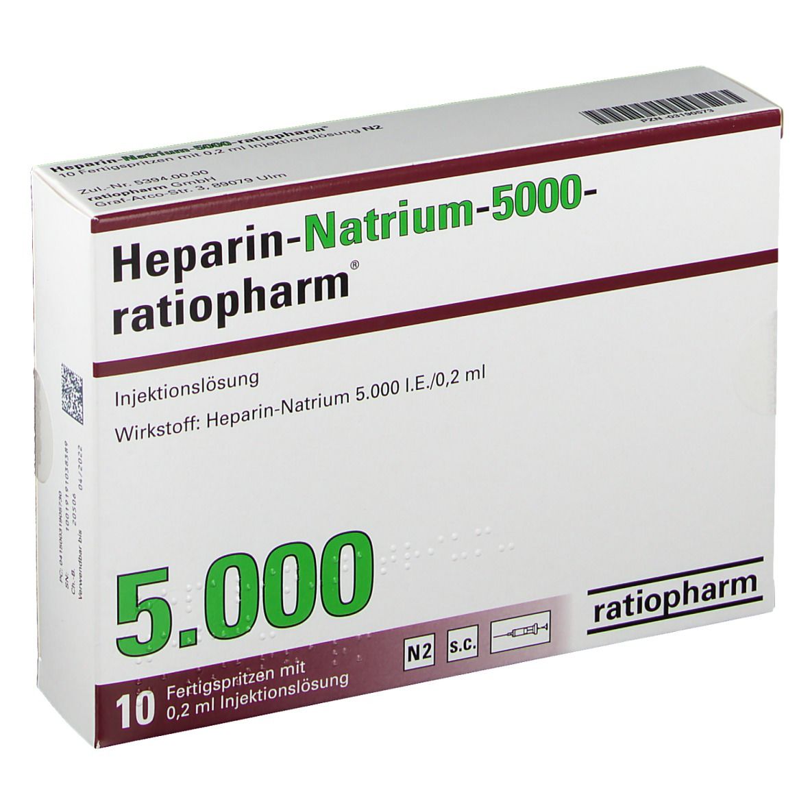 Heparin-Natrium-5000-ratiopharm®