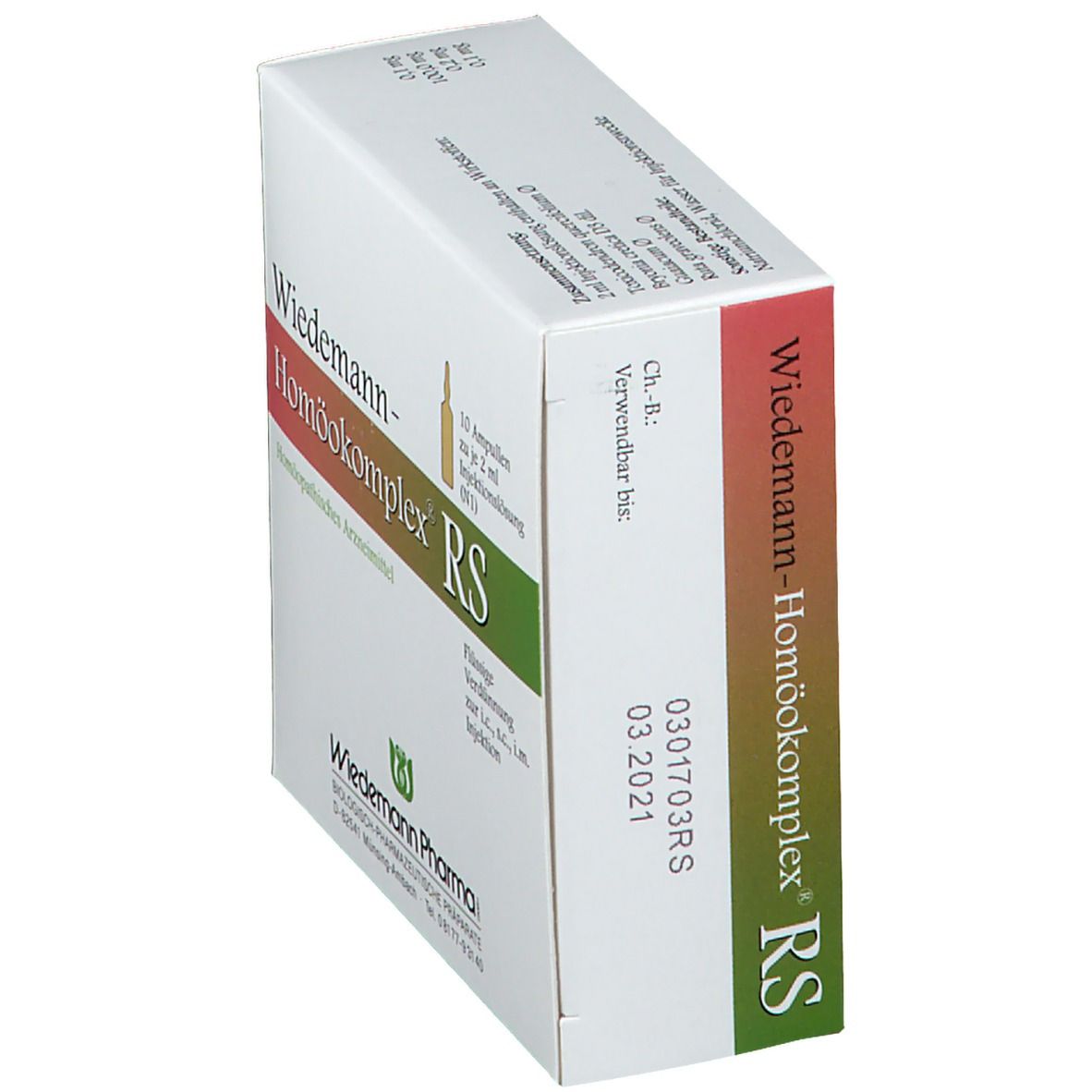 Wiedemann-Homöokomplex Rs® Ampullen