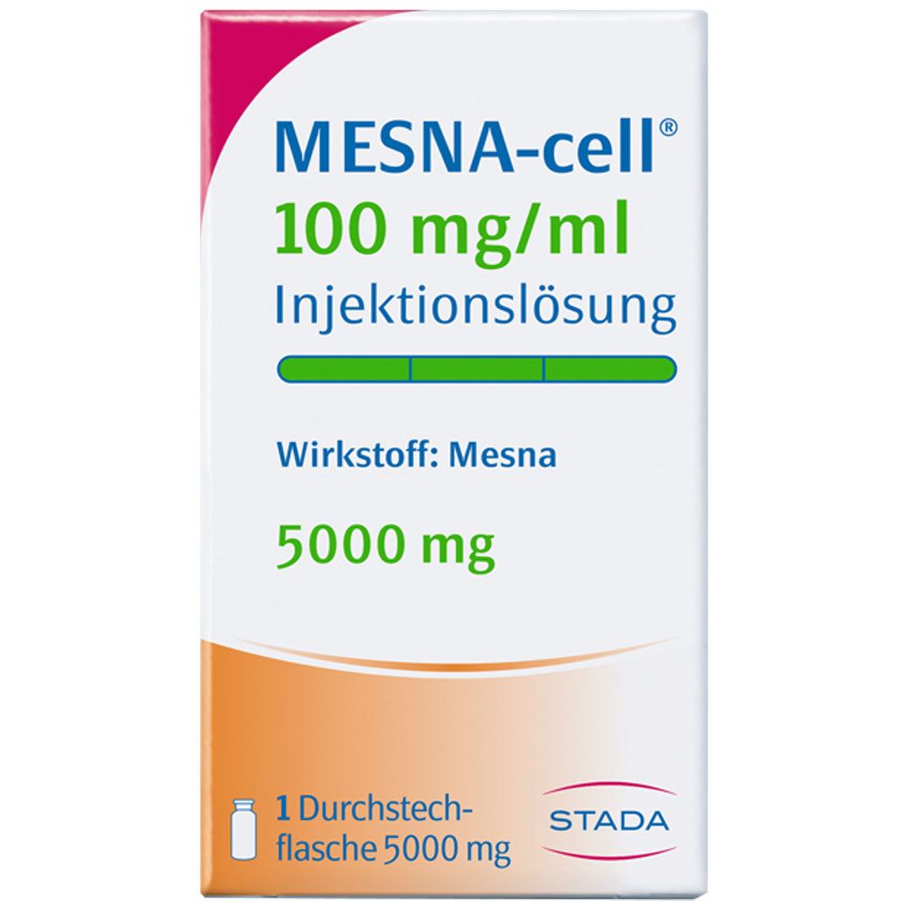 MESNA-cell® 100 mg/ml 5000 mg Injektionslösung