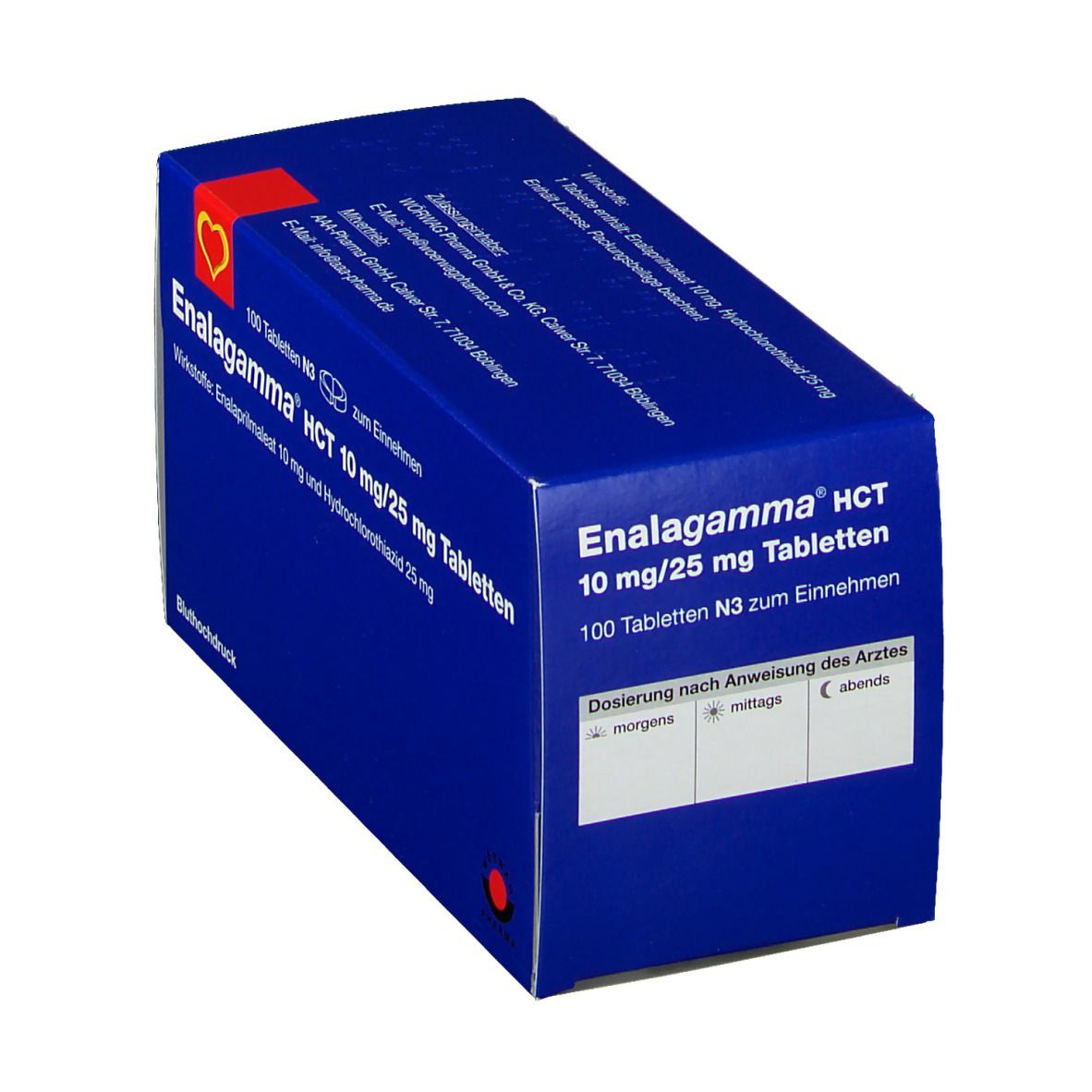 Enalagamma HCT 10/25 mg Tabletten 100 St