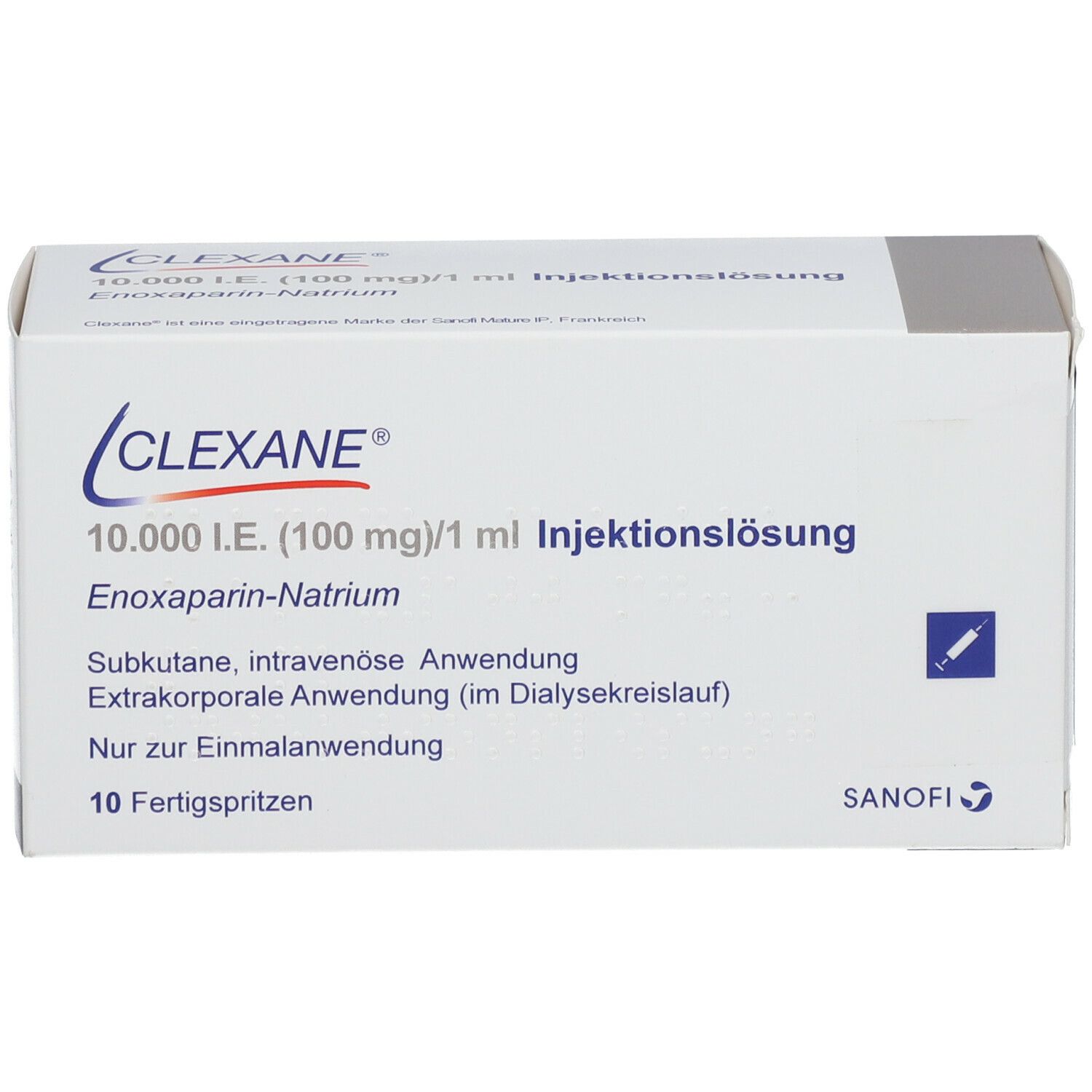 Clexane 10.000 I.E. 100 mg/ml