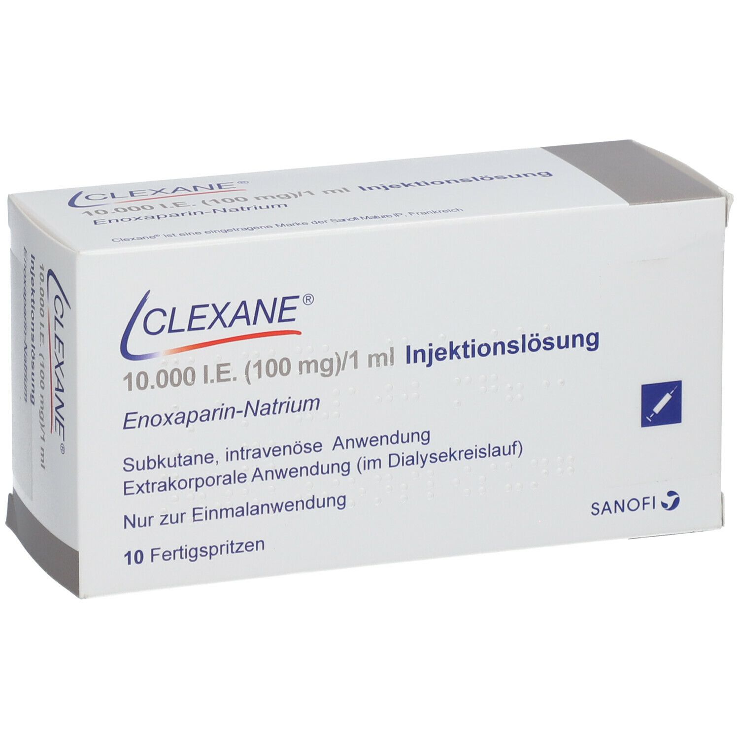 Clexane 10.000 I.E. 100 mg/ml