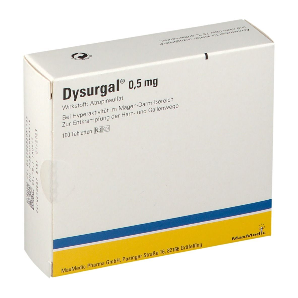 Dysurgal® 0,5 mg