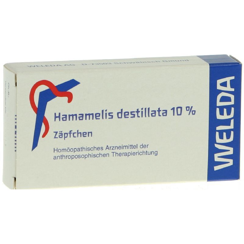 Hamamelis Destillata 10% Suppositorien