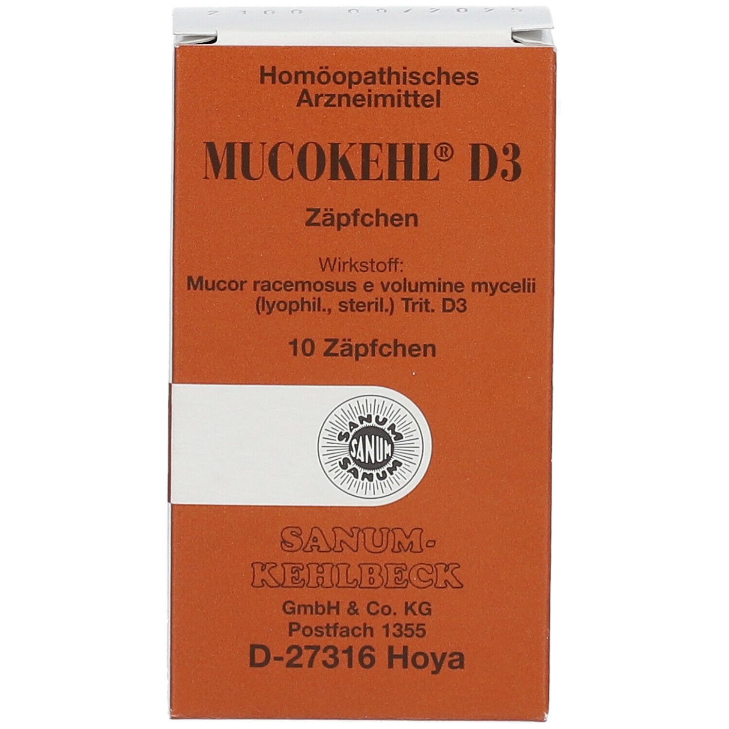 Mucokehl® D3 Suppositorien
