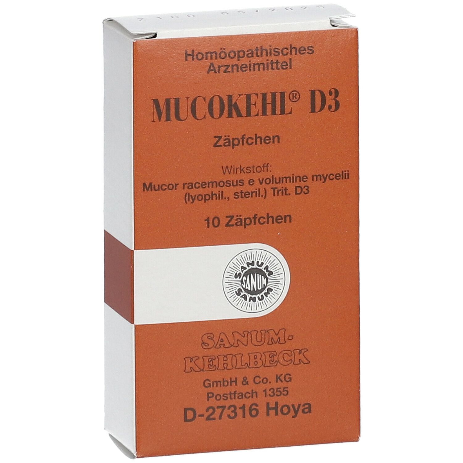 Mucokehl® D3 Suppositorien