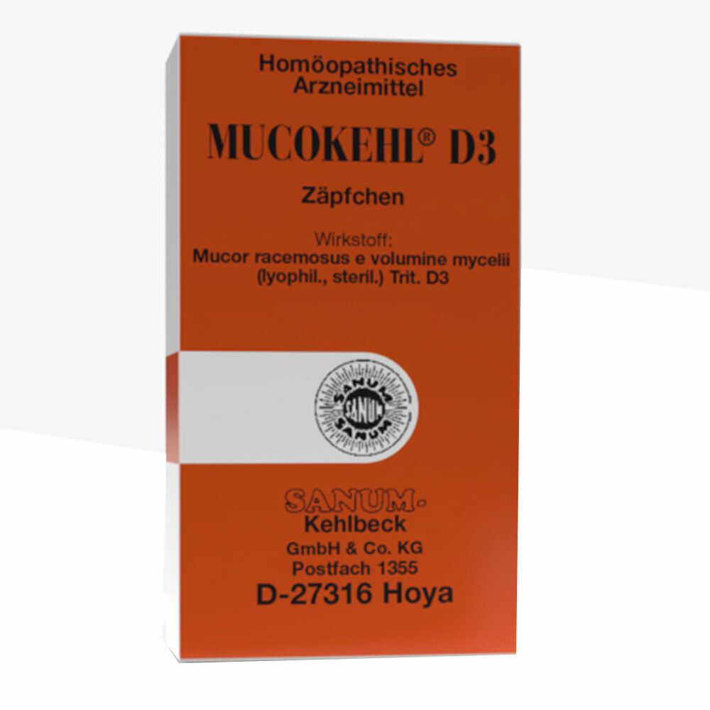 Mucokehl®  D3 Suppositorien
