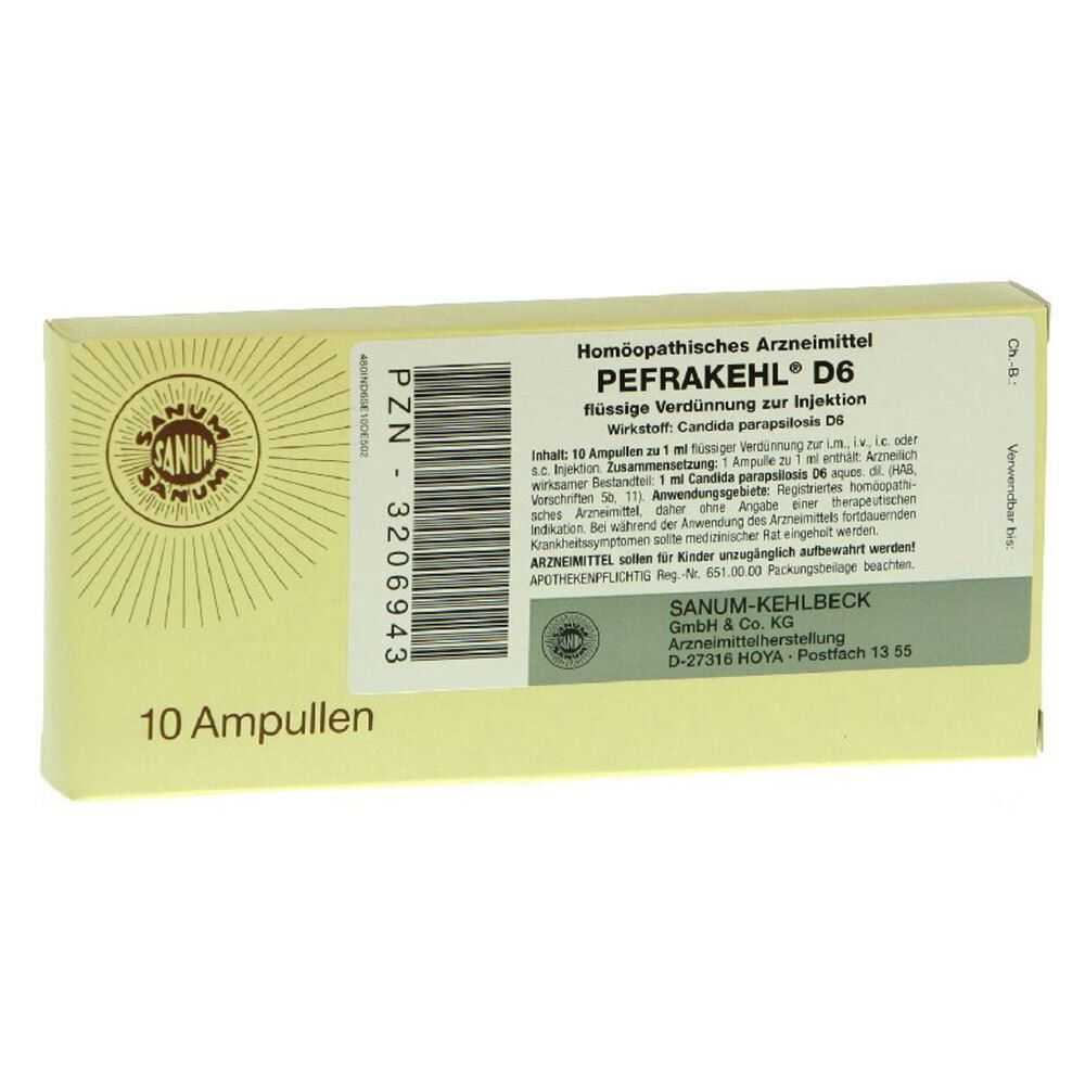 Pefrakehl® D6 Ampullen