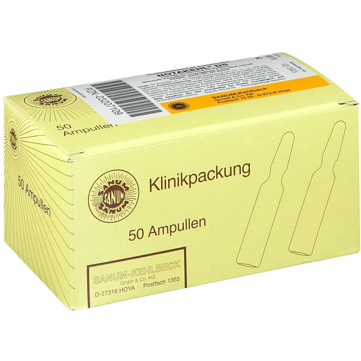 Notakehl® D5 Ampullen