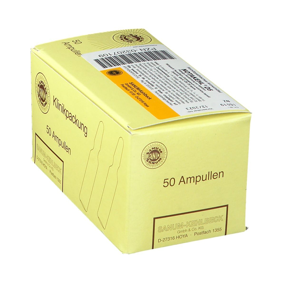 Notakehl® D5 Ampullen