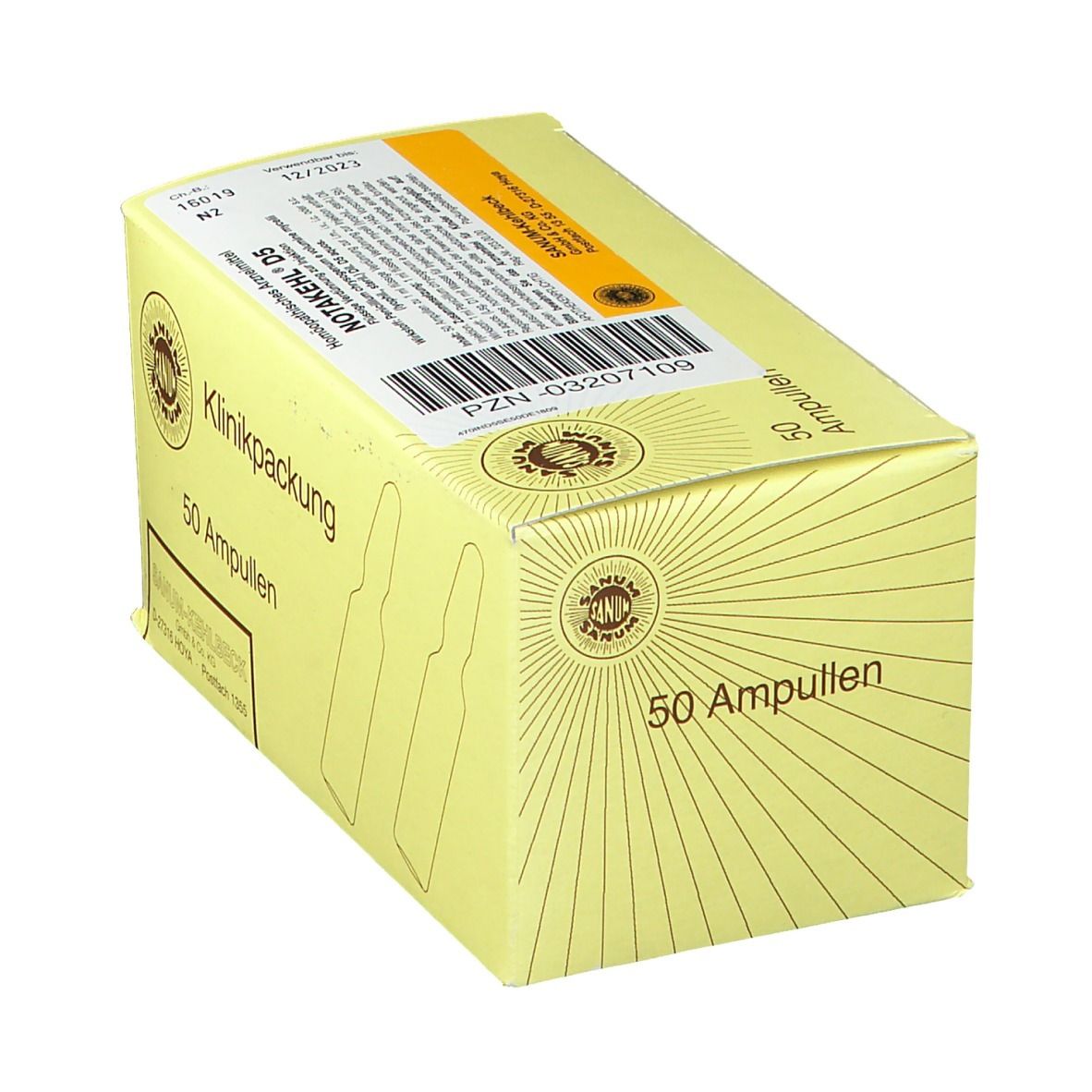 Notakehl® D5 Ampullen