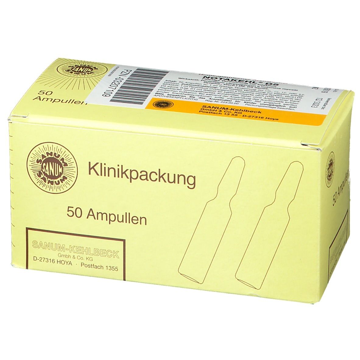 Notakehl® D5 Ampullen