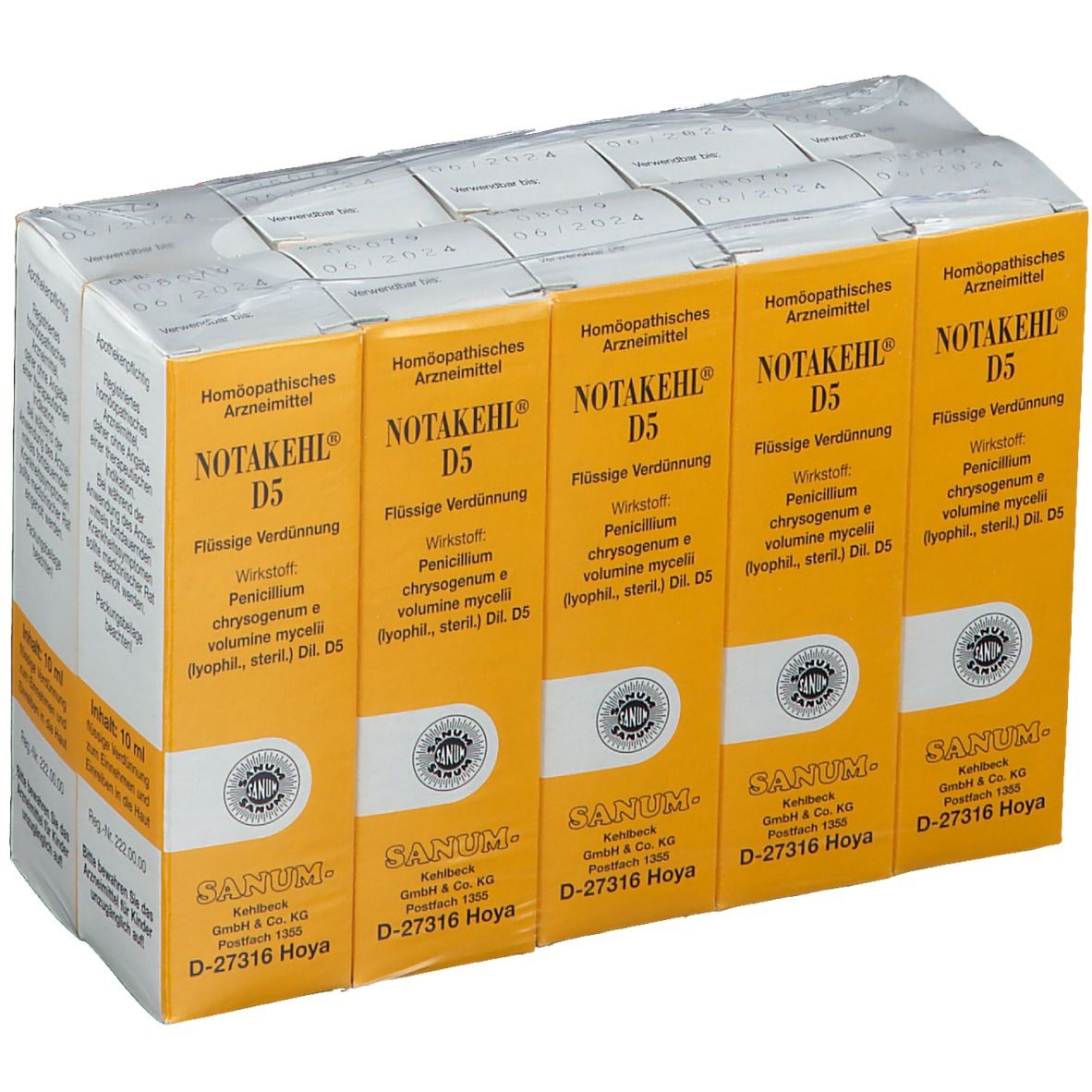 Notakehl D 5 Tropfen 10x10 ml