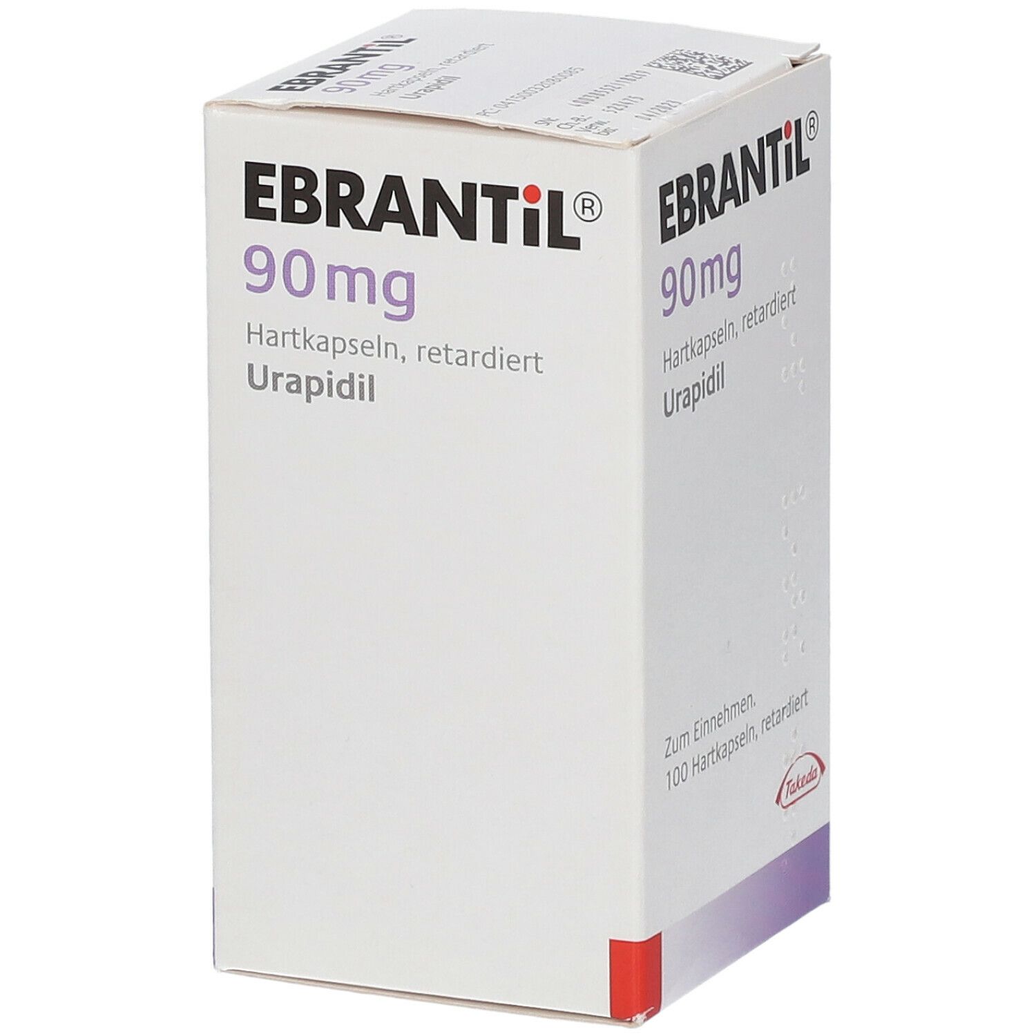 Ebrantil 90 mg Retardkapseln 100 St Retard-Kapseln