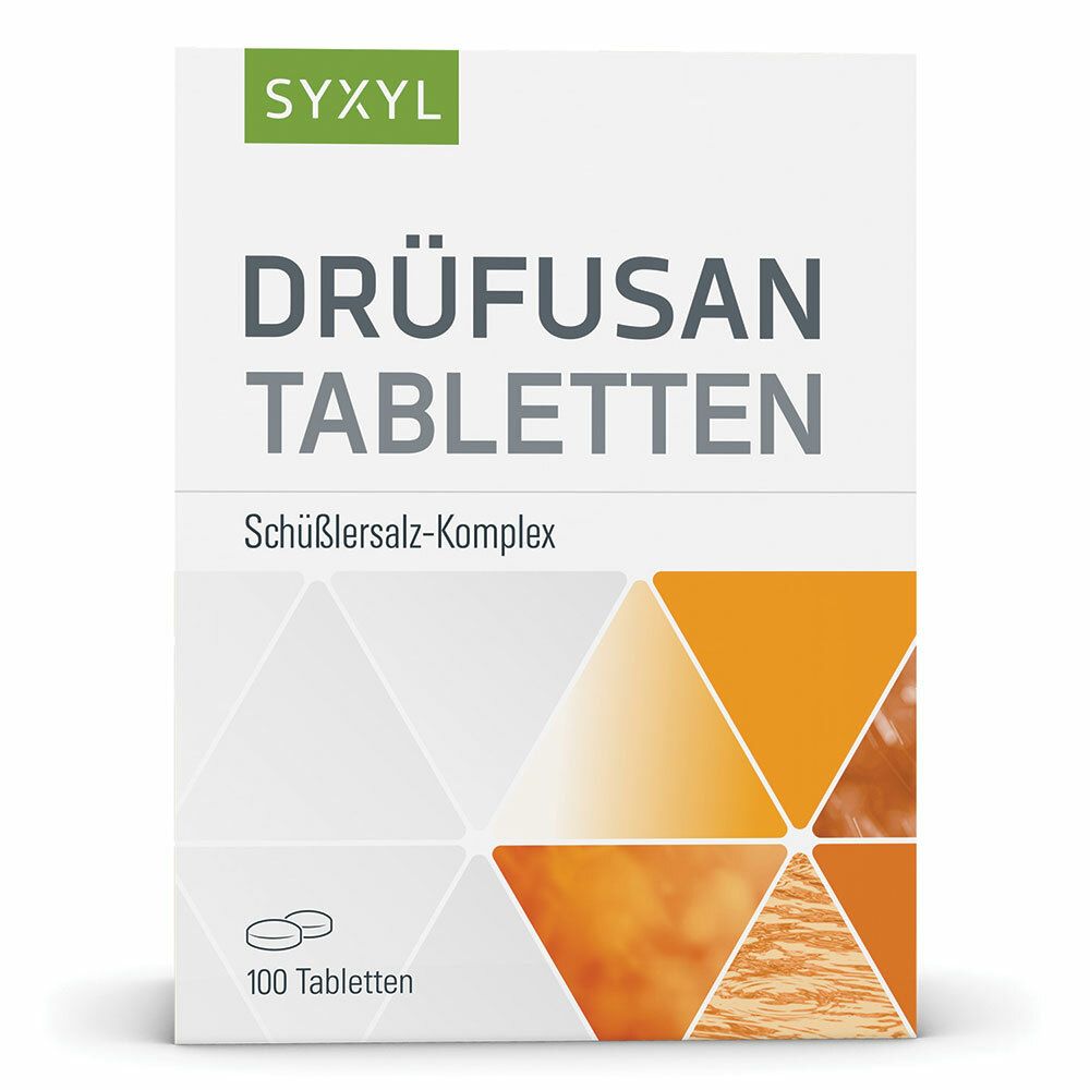 SYXYL DRÜFUSAN Tabletten alle 12 Schüßler-Salze in einer Tablette.