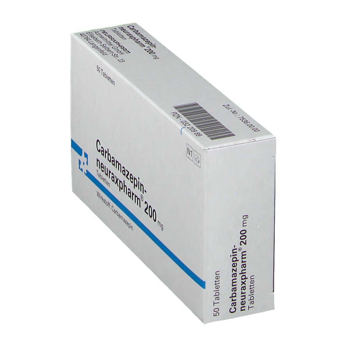 CARBAMAZEPIN-neuraxpharm 200 mg Tabletten 50 St