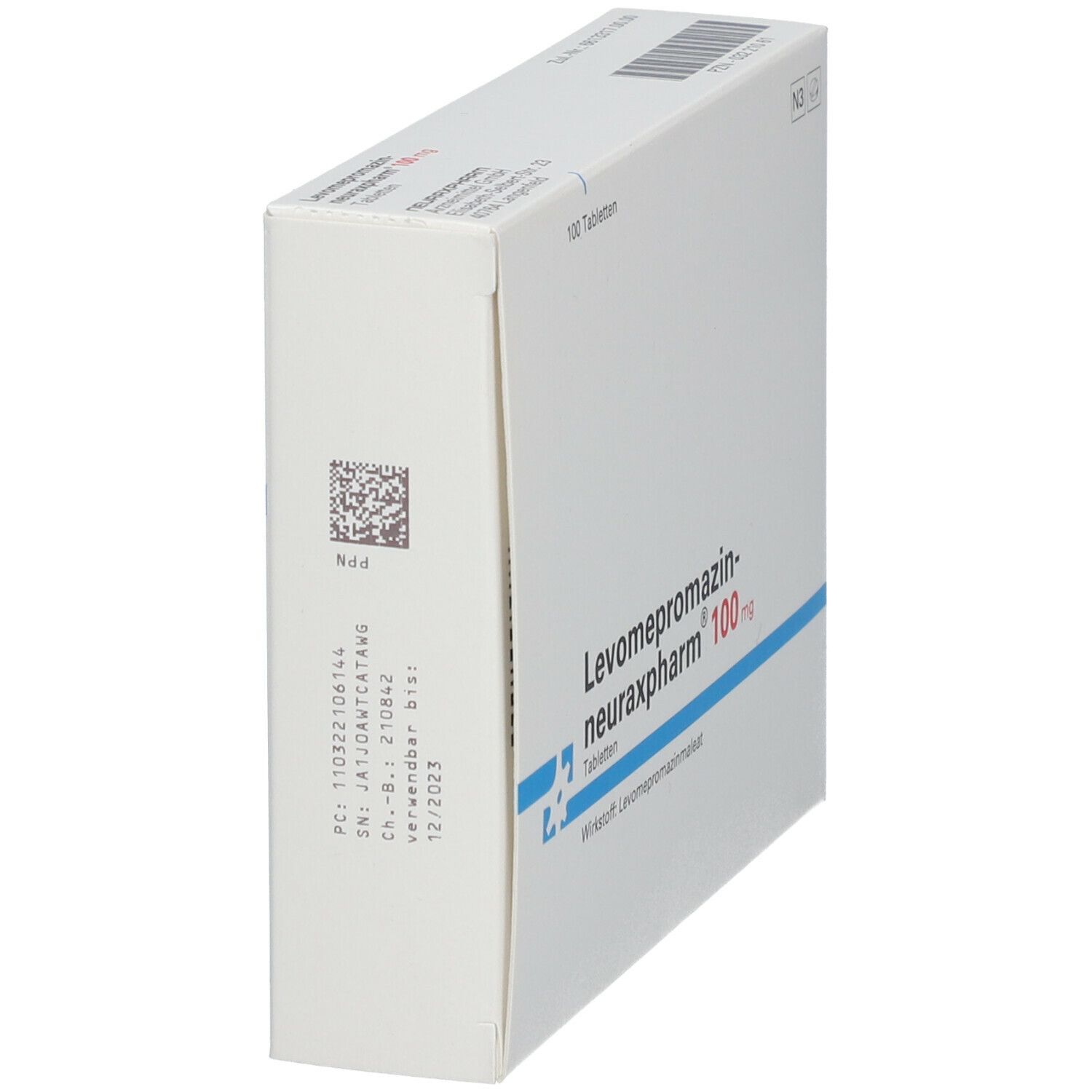 LEVOMEPROMAZIN-neuraxpharm 100 mg Tabletten St