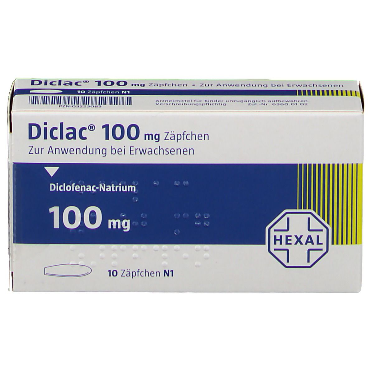 DICLAC 100 Suppositorien