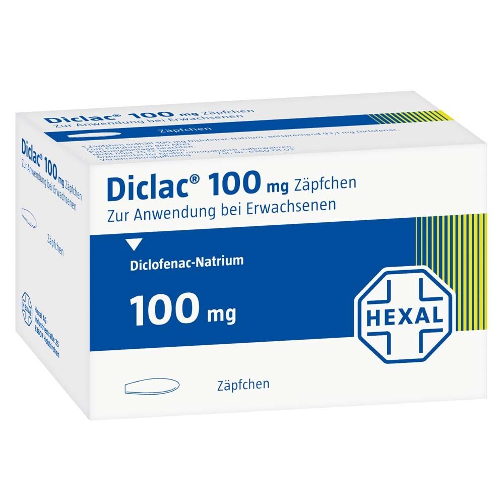 Diclac® 100 mg Zäpfchen