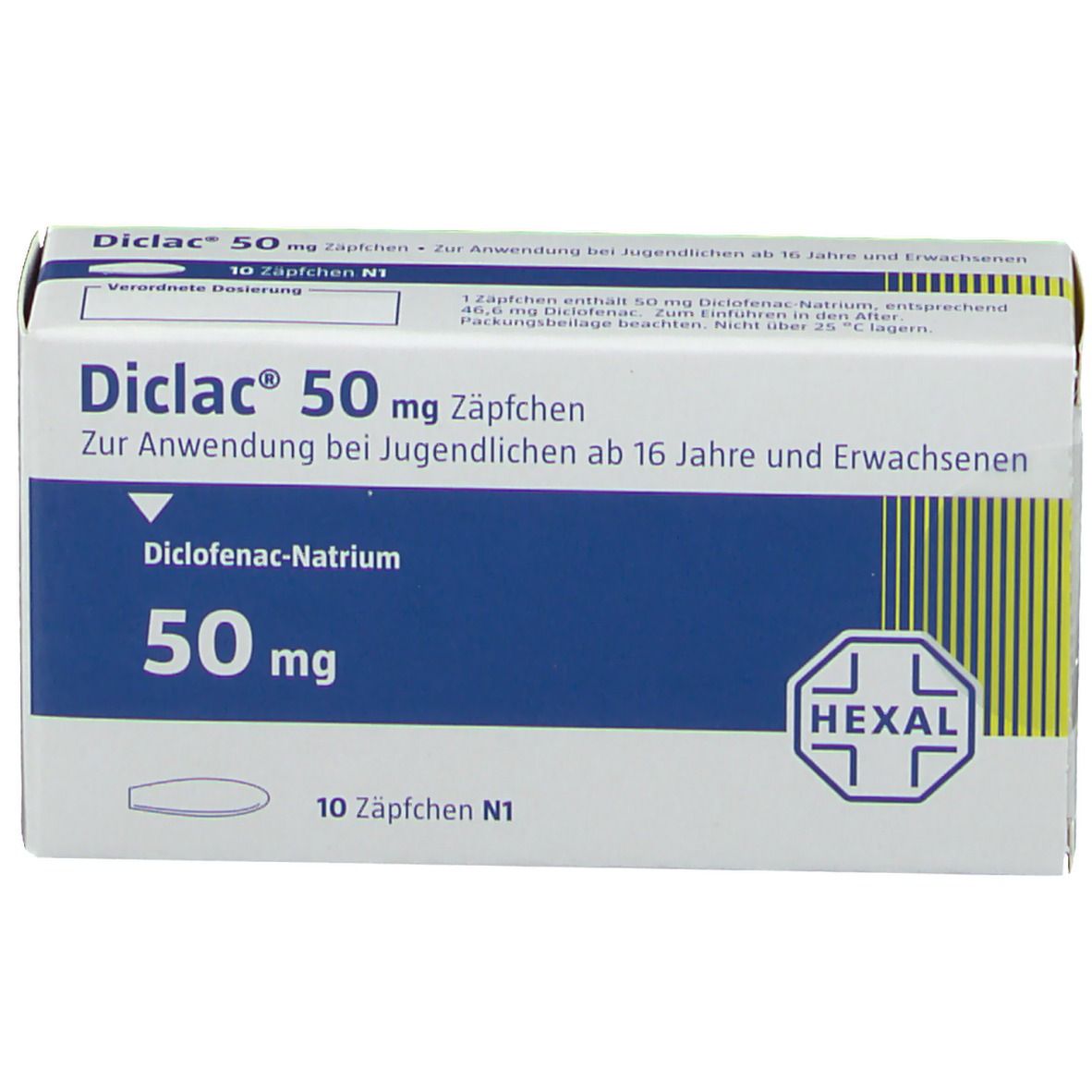 DICLAC 50 Suppositorien